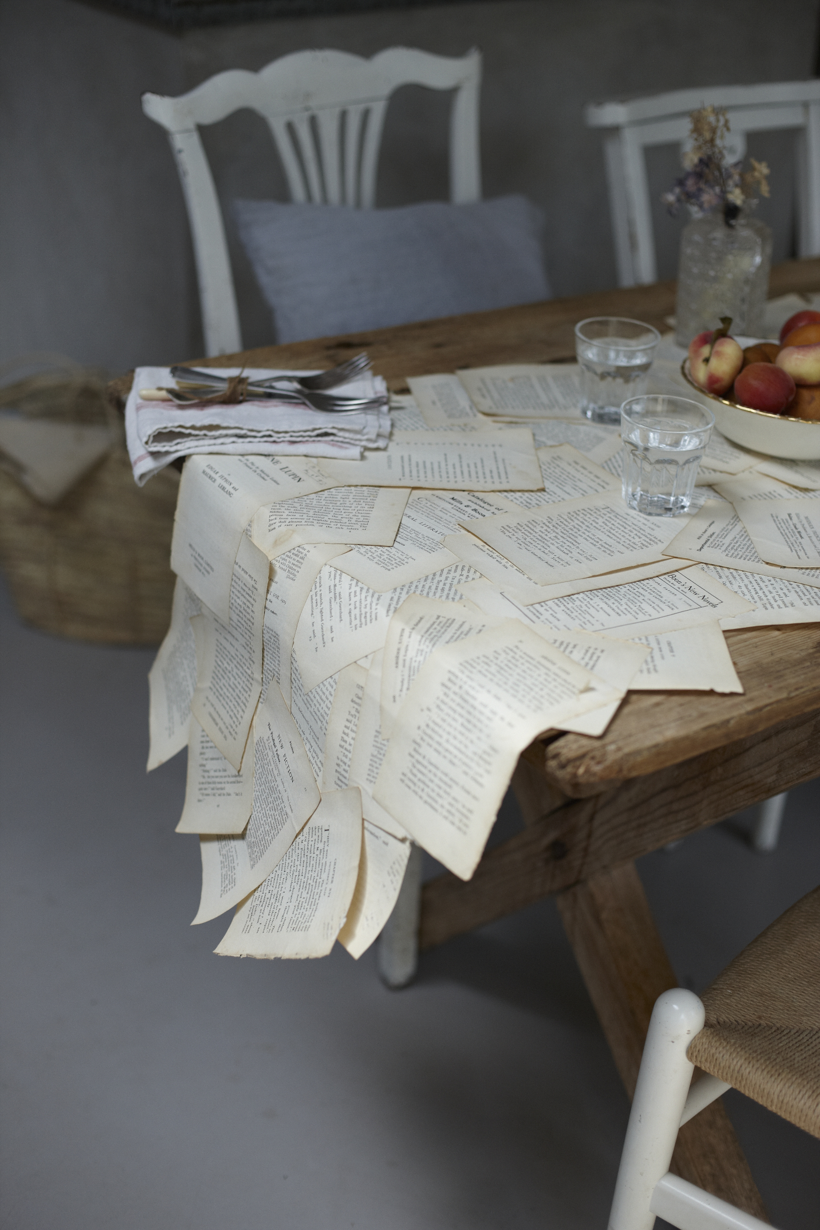 Heart Home Paper String Cloth 27478