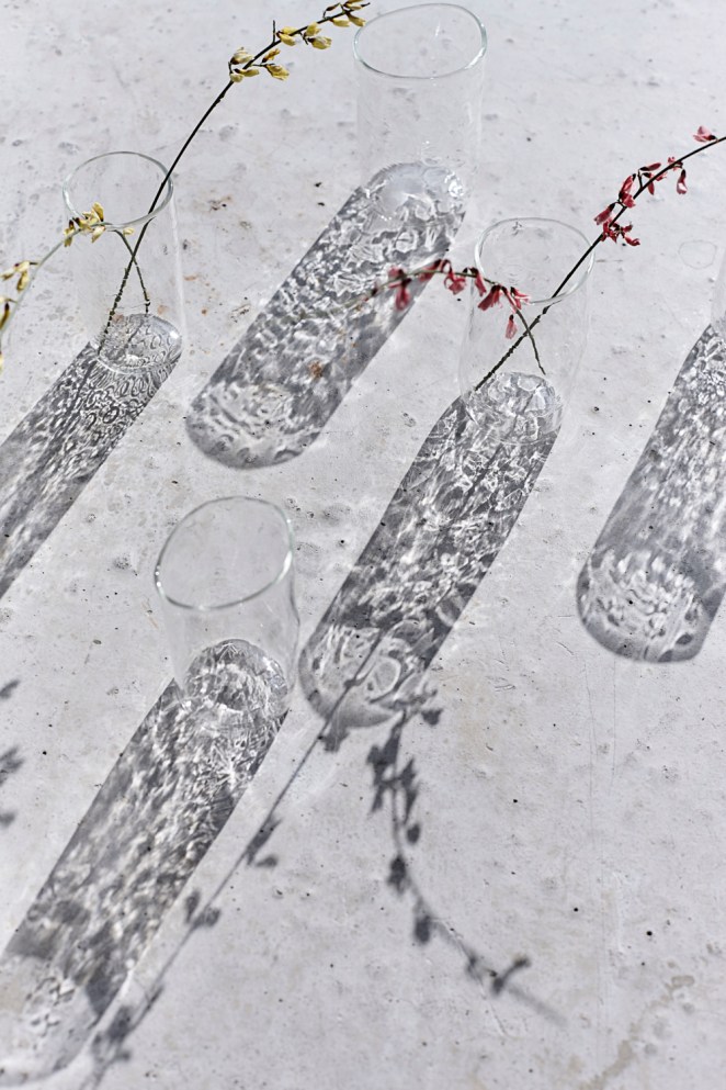 Glasses in sunlight. Photography for the tate Galleries by still life photographer Joanna Henderson